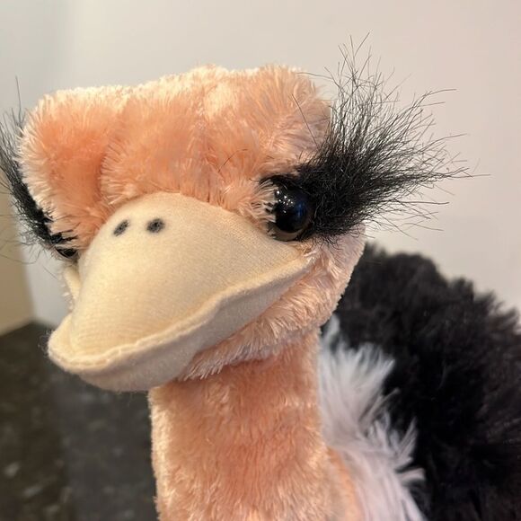 Ostrich plush wild republic. Size  15 inch plush - Picture 4 of 11